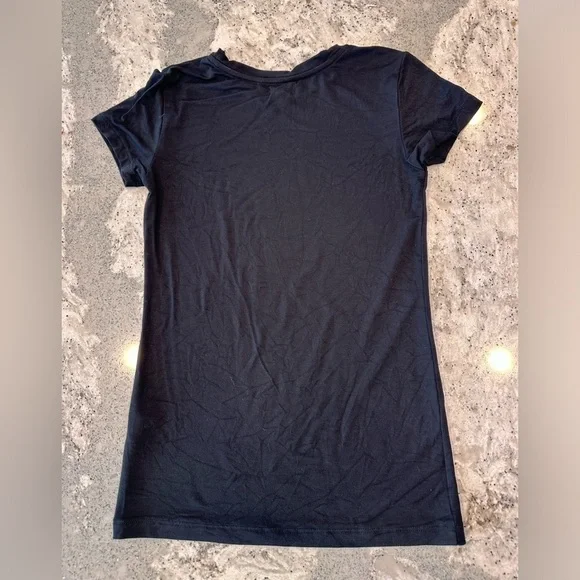 L’AGENCE Ressi Cap-Sleeve Tee in Black Size XS - Picture 7 of 7